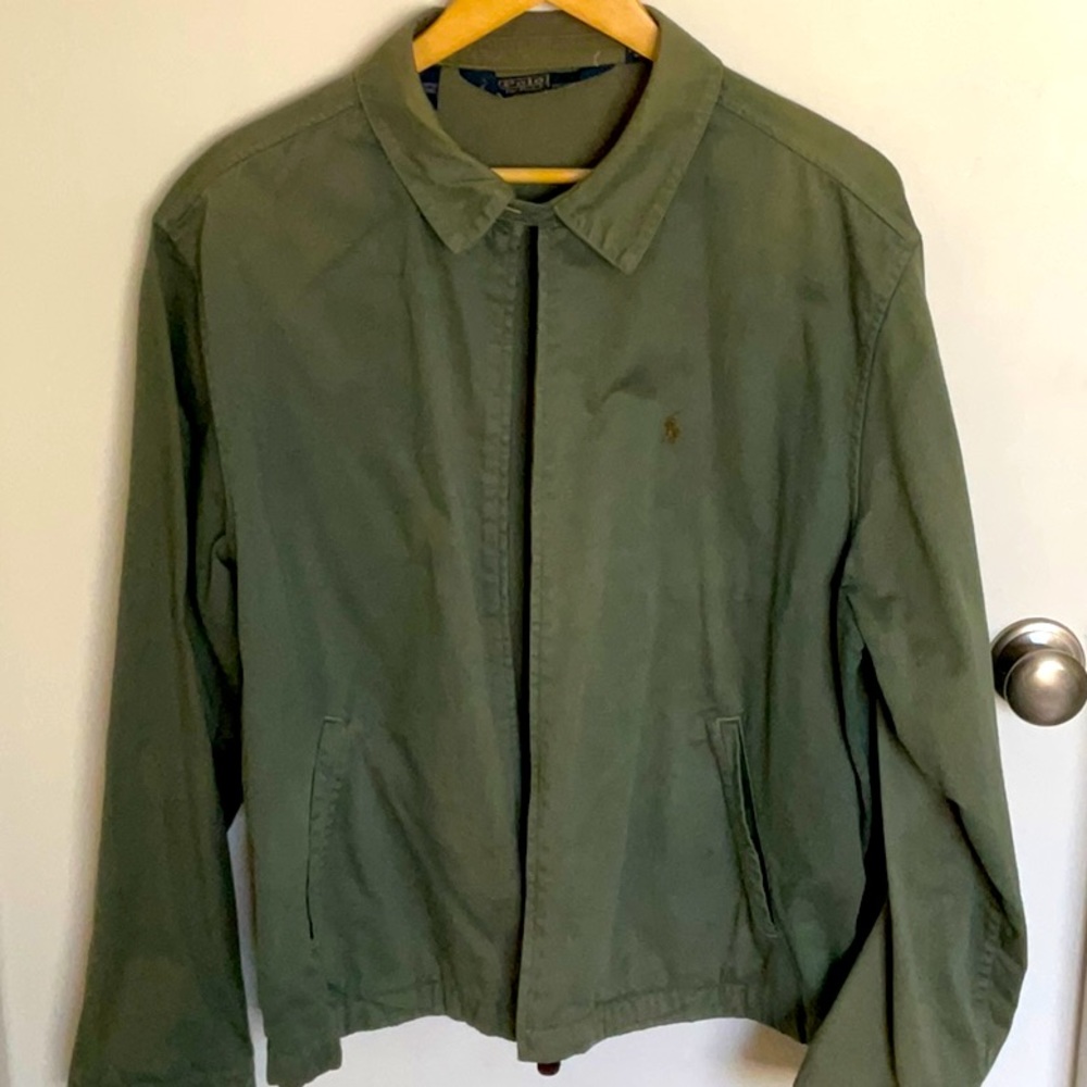 Mens RL Ralph Lauren windbreaker jacket. 100% Cotton